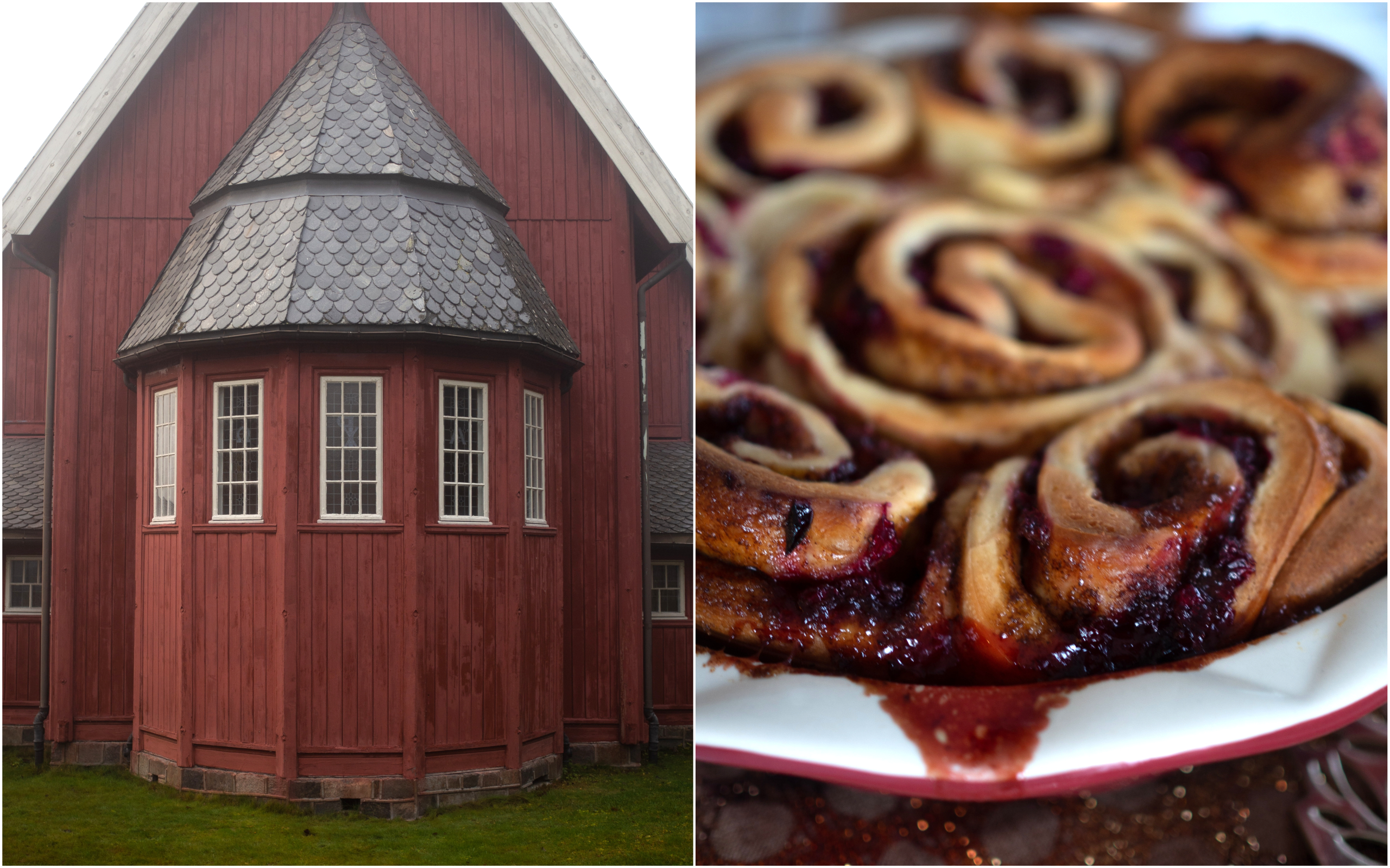 Lingonberry Cinnamon Sweet Buns (kanelsnurrer med tyttebær)