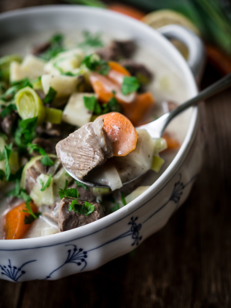 Norwegian Lamb Fricassee (lammefrikassé)